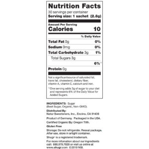 Nutritional Facts